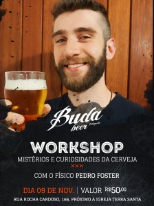 workshop Pedro Foster na Buda Beer