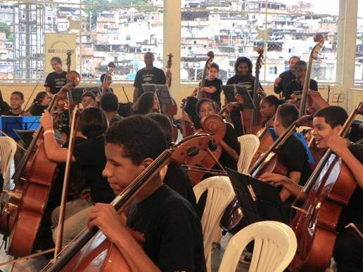 Casa Cláudio de Souza recebe hoje a Orquestra Ação Social pela Música no Brasil