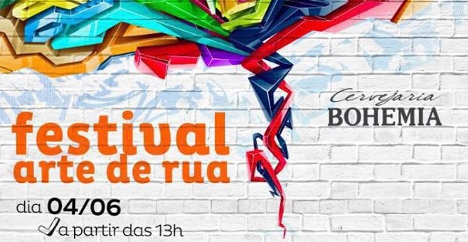 Cervejaria Bohemia recebe Festival de Arte de Rua neste sábado
