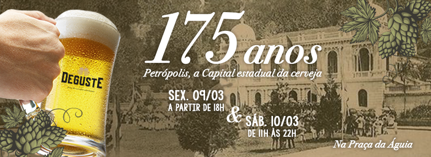Deguste inicia as comemorações do aniversário de Petrópolis