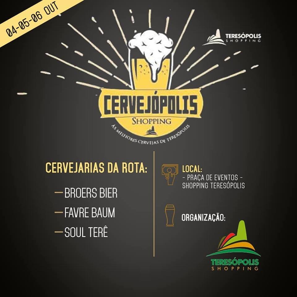 Cervejópolis vai contar com três integrantes da Rota Cervejeira RJ
