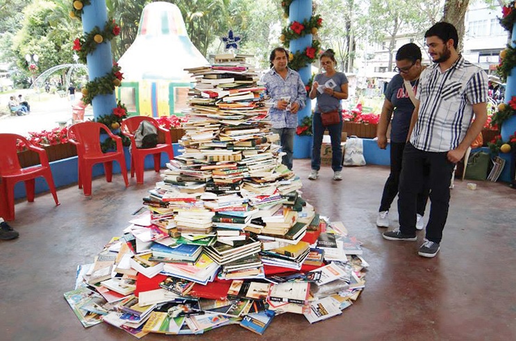 ‘Árvore que dá Livros’ será montada dia 14, na Usina Cultural de Friburgo