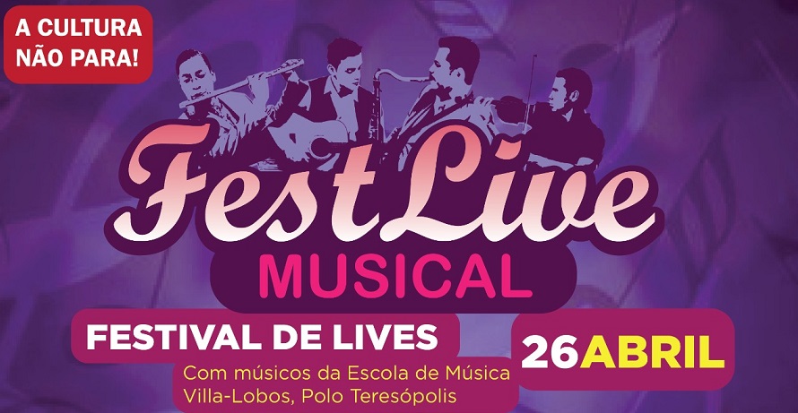 Teresópolis promove ‘Fest Live Musical’ para manter viva a cultura