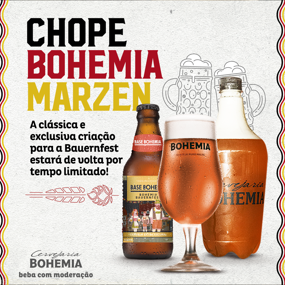 Cervejaria Bohemia apresenta Bauernfest Delivery