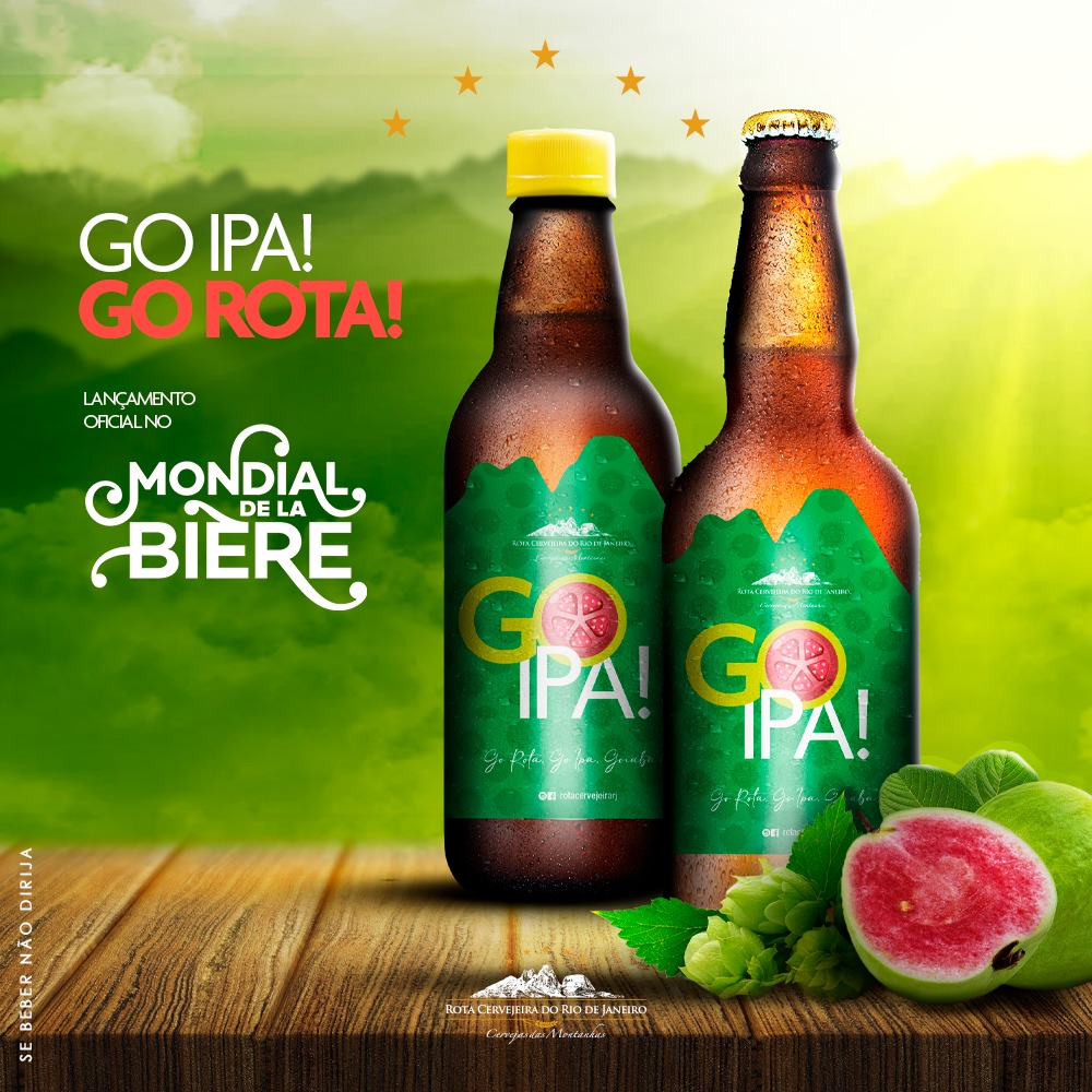GO IPA, a colaborativa da Rota Cervejeira RJ, é apresentada no Mondial de la Bière