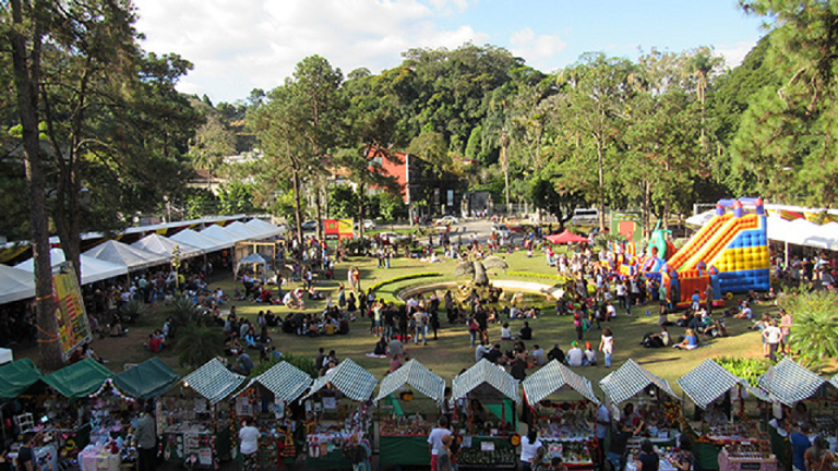 ​​Última semana do Biergarten 2022 na Bauernfest de Petrópolis
