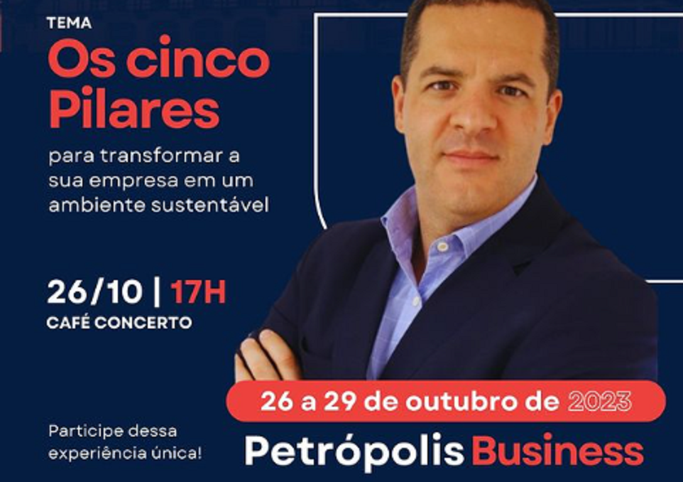 Palestras do empresário Antoane Correa estão entre as mais esperadas do Petrópolis Business, que começa nesta quinta-feira (26)