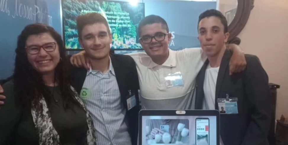 Estudantes do Liceu Municipal também participaram do Petrópolis Business